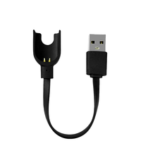Cable de carga para Xiaomi Mi Band 2 Cargador para Xiaomi Mi Band2 Cargador magnético M2 Smart Band Watch Cable
