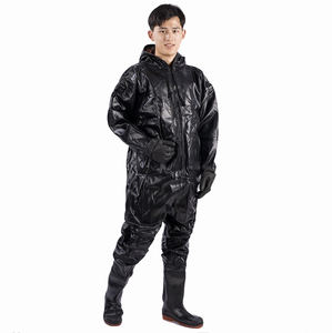 Combinaison <span class=keywords><strong>de</strong></span> <span class=keywords><strong>pluie</strong></span> avec logo personnalisé, résistante à l'usure, imperméable, coupe-vent, en PVC, imperméable <span class=keywords><strong>pour</strong></span> pêcheur, vêtements <span class=keywords><strong>de</strong></span> <span class=keywords><strong>pluie</strong></span> <span class=keywords><strong>pour</strong></span> adultes - Product Image 1