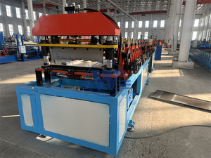 Non-stop Fast Speed Warehouse <b>Shelves</b> Supermarket Production Roll Forming Storage <b>Racking</b> Panel Machine New design - Product Image 2