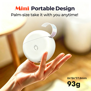 Mini Impresora Portátil de Etiquetas, Bluetooth, Aplicación Gratuita, Resistente al Agua, Personalización de Logotipo y Color, Directo de Fábrica - Product Image 4