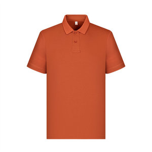 <b>Polo</b> Shirt Short Sleeve Solid Color Cotton Daily Wear Work Uniform Corporate Culture Apparel - Product Image 2