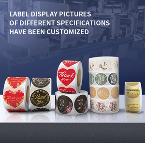 Custom Logo Glossy Rose Gold Foil Stamping Waterproof Roll Packaging Labels for Luxury Bath Salts and Soap Jars - Product Image 5