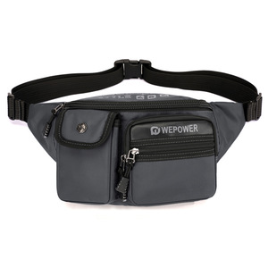 High Quality Travelling Waist Belt Fanny Pack Bag <b>Waterproof</b> Nylon Slim Waist Pack Travel Waist Hip Pack Daily Use - Product Image 4