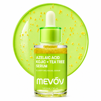 Sérum OEM à l'acide azélaïque, au kojic et à l'arbre à thé pour un soin clarifiant, unifiant le teint, produit de soin quotidien pour le visage, Soins du Visage