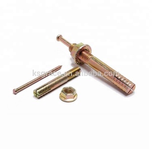 Grade10.9 Couleur Zinc Hit Ancre Expansion Vis Expansion Pin Ancrage Avec Couleur Zinc Plaqué Clou-Hiting Expansion Boulons D'ancrage - Product Image 2