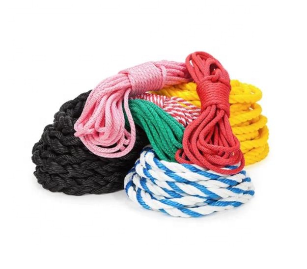 Полипропиленовая веревка, витая плетеная веревка, веревка из полипропилена, устойчивая к гнили веревка