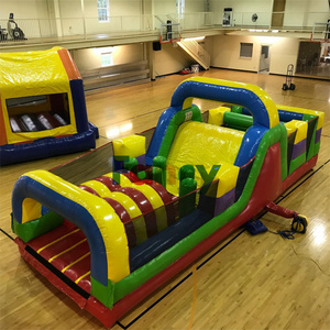 Castillo Inflable <span class=keywords><strong>de</strong></span> Alta Calidad con Obstáculos para Niños, Uso Comercial, Material <span class=keywords><strong>de</strong></span> PVC, Fácil <span class=keywords><strong>de</strong></span> Instalar, en Venta - Product Image 4