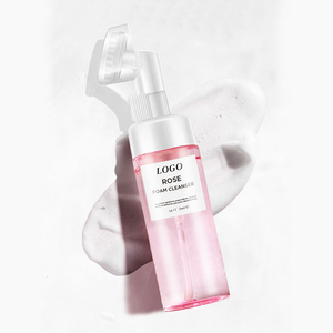 Espuma Limpiadora Facial Han Linger Rose, Limpiador de Poros, Espuma Lavadora Facial Hidratante, Limpiador Facial Espumoso con Cepillo de Rosas - Product Image 3