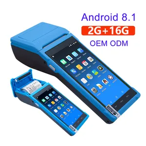 Mini Cash Register Android Touch Screen Machine Software Electronics All in One Handheld Pos