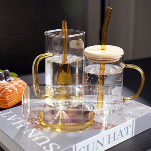 Tasse en verre borosilicaté résistant à la chaleur certifiée par la FDA sans danger pour un usage quotidien Tasse à boisson parfaite - Product Image 2