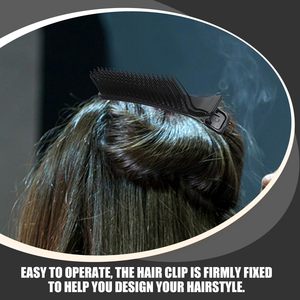 <span class=keywords><strong>Pince</strong></span> à <span class=keywords><strong>cheveux</strong></span> personnalisée avec logo, peigne de sectionnement, pinces de coiffure, outils de pose d'extensions capillaires de haute qualité, pinces de coiffure pour salon et barbier - Product Image 6