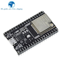 Papan inti TZT ESP32-DevKitC papan pengembangan ESP32 ESP32-WROOM-32U WIFI+Bluetooth kompatibel IoT NodeMCU-32 CH9102X