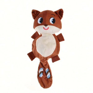Juguetes Masticables para Perros de Alta Calidad, Peluches de Ardilla, Conejo y Zorro con Sonido para Mascotas - Product Image 5