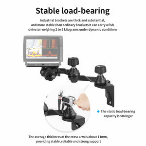 VINmounts All Aluminium Fish Finder Mount with Locking Arm Reinforced Design for <b>7</b> to 16 <b>Inch</b> Fish Finders Marine Electronics - Product Image 5