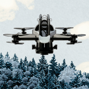 Nouvel Aéronef Électrique EVTOL Petit Ultra-Léger à Basse Altitude Avion Vertical Électrique avec Alimentation par Batterie 30 min de Vol - Product Image 1