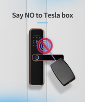 Cerraduras Digitales Inteligentes Directas de Fábrica Ttlock Cinco Métodos de Desbloqueo con Wifi para Hogar, Oficina y Apartamento, Cerraduras para Puertas de Madera y Metal