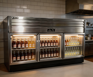 Refrigerador <span class=keywords><strong>de</strong></span> Exhibición Montado en la Pared con Temperatura Constante para Mantener los Alimentos Frescos - Product Image 3