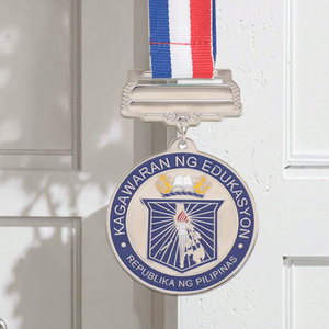 Huy chương deped mạ độc đáo cho sinh viên xuất sắc và các cuộc thi giáo dục - Product Image 1