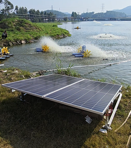 Dongling YC-0.75 Solar Pond Waterwheel Aerator Pump with Engine Motor High Productivity Cast Iron Housing 380V for Aquaculture - Product Image 2