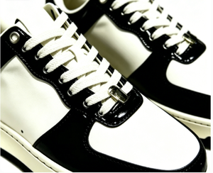NUEVOS Zapatos Deportivos Casuales KJ Estilo <span class=keywords><strong>Dunk</strong></span> 2027 para Jóvenes, Negros con Contraste, de Caña Baja y Resistentes al Desgaste - Product Image 3