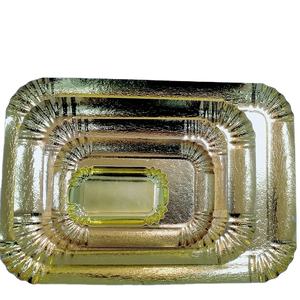 Fournisseur d'usine Plateau rond <span class=keywords><strong>en</strong></span> papier doré pour gâteaux Mini plat à tarte jetable <span class=keywords><strong>en</strong></span> <span class=keywords><strong>carton</strong></span> de qualité alimentaire résistant à l'huile à bas <span class=keywords><strong>prix</strong></span> - Product Image 2