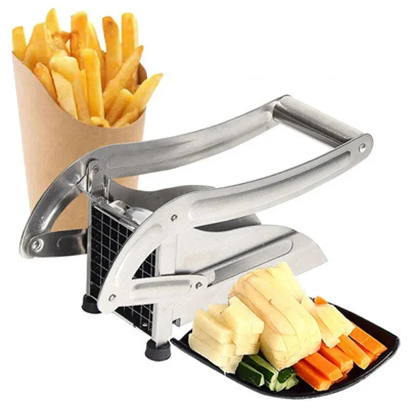 आलू slicer हाथ संचालित फ्रेंच फ्राइज़ slicer ककड़ी स्लाइसर