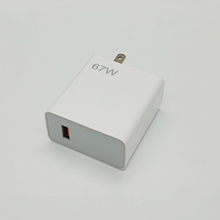 Chargeur mural 67W original, adaptateur de chargeur 67 watts EU US pour Xiaomi Redmi K50 Poco 3 Pro Mi 12 11 Ultra, câble Type C