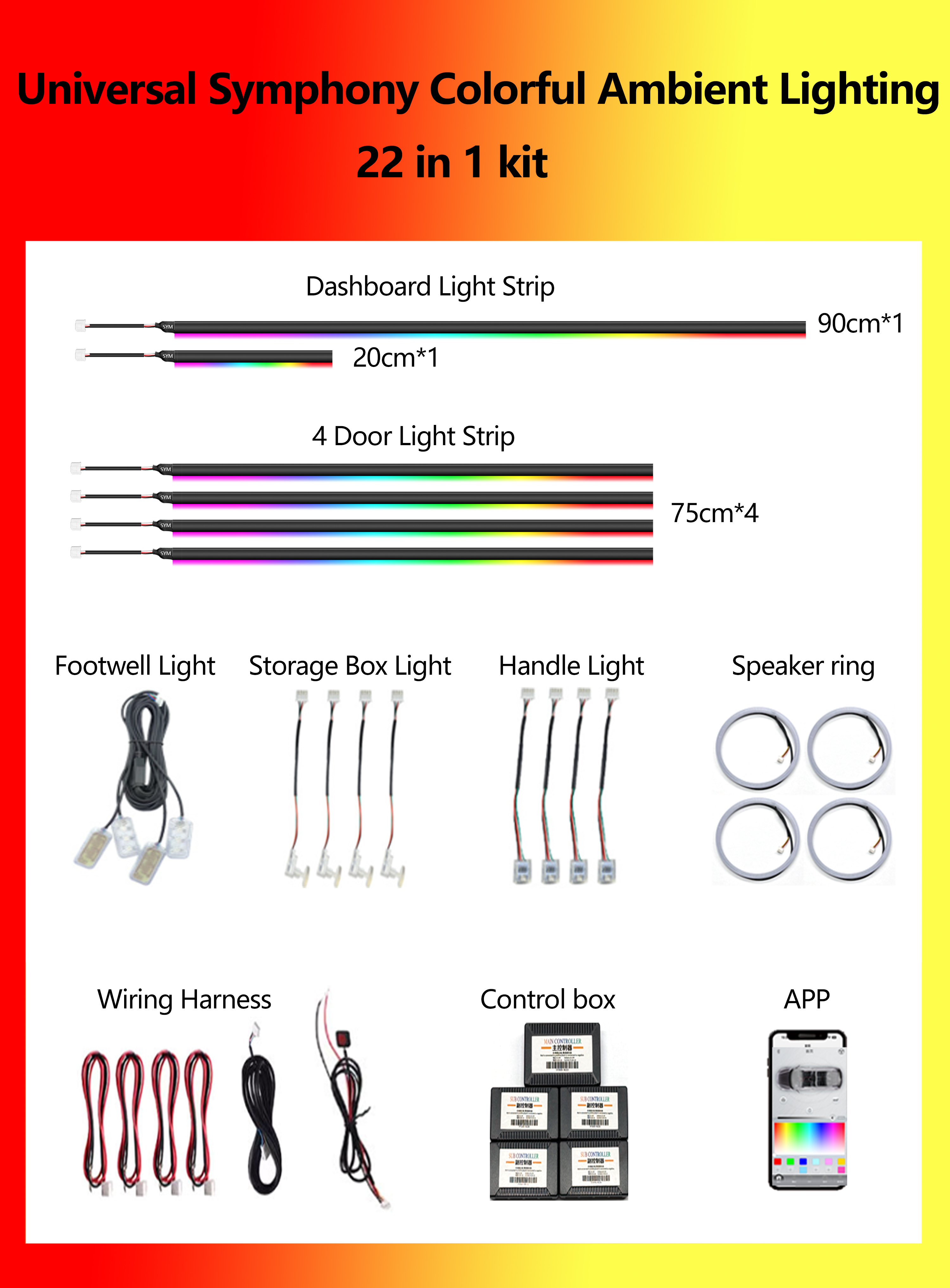 Lumières universelles Symphony 22 en 1