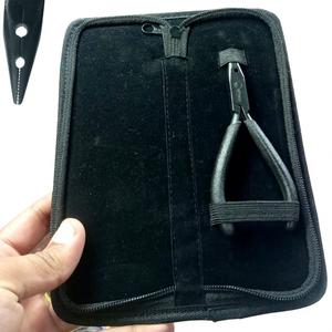 Kit de pinces professionnelles pour extensions capillaires en acier inoxydable léger et réutilisable INTENSE SURGICAL – Perles micro-extensions premium - Product Image 1