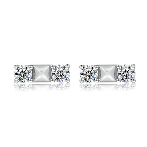 Bijoux en argent 925 personnalisables, collier, bagues et boucles d'oreilles - Product Image 3