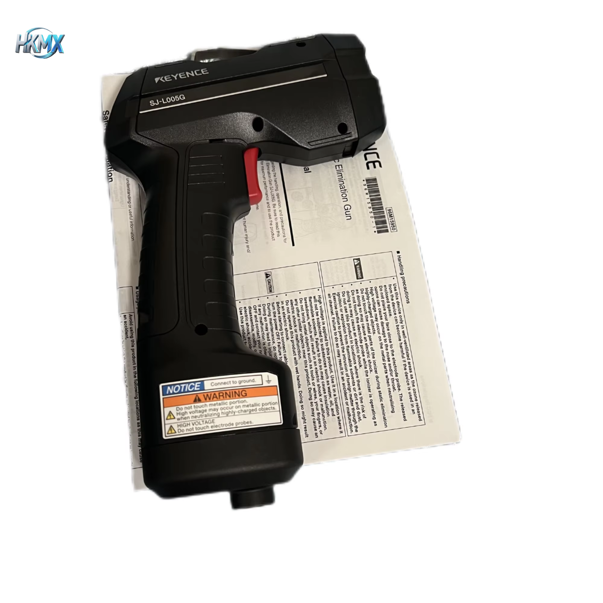 Ultra-Durable High-Power Static Elimination Gun KEYENCE SJ-L005G Japan Origin 1 Year Warranty