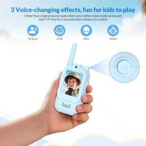 Jouets électroniques 2026, talkies-walkies vidéo pour enfants, charge Type-C, interphone vidéo pour enfants, cadeau d'anniversaire ou de Noël pour garçons et filles - Product Image 5