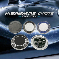 Emblème de capot de voiture de luxe ABS 57 mm à clipser pour Mercedes Benz W124 W140 W163 W202 W203 W204 W210 W211 2048170616 Logo avant