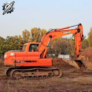Excavatrice d'occasion DOOSAN DX150LC, excavatrice d'occasion DH150, excavatrice d'occasion de 15 tonnes, excavatrice d'origine en stock à vendre - Product Image 3