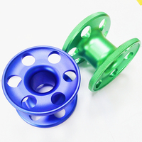 Bobine usinée CNC personnalisée de haute qualité plongée sous-marine bobine de doigt en aluminium utilisé comme bobine de pouce