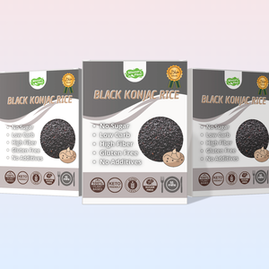 <span class=keywords><strong>Riz</strong></span> de Konjac Noir Séché Riche en Protéines, Sans OGM, Repas Instantané, Fournisseur Alimentaire, Approvisionnement en Gros - Product Image 6