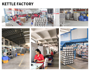 Bouilloire électrique sans fil en acier inoxydable, capacité de 1,7 L, arrêt automatique, design portable - Product Image 4