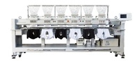 Vente GC-1206E chaude machine à broder informatisée 6 têtes 12 aiguilles machine à coudre à broder