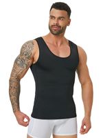 Nouveauté 2026 Débardeur Amincissant pour Hommes, Extensible dans 4 Directions, Respirant, en Tissu Tricoté Rafraîchissant, Sous-vêtement Sculptant