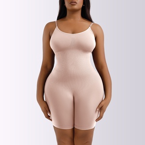 Body Modellante a Compressione Completa Plus-Size Post-Parto con Sollevamento Fianchi, <span class=keywords><strong>Corsetto</strong></span> Seamless da Donna in Spandex/Nylon per Modellare il Corpo - Product Image 3