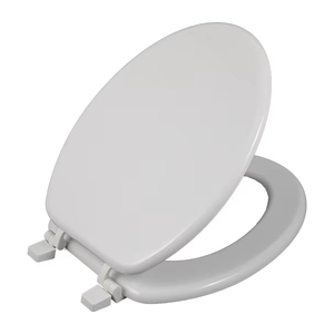 <span class=keywords><strong>Tapa</strong></span> de <span class=keywords><strong>inodoro</strong></span> redonda moderna de madera Bofan OEM ODM M258, color personalizado, bisagras de plástico de cierre suave - Product Image 1