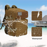 Sac à dos de camping extérieur 2024 en promotion, sac de voyage tactique étanche et extensible pour le voyage