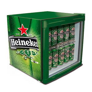Publicité NIHAO personnalisé personnaliser de haute qualité promotionnel porte en verre mini réfrigérateur refroidisseur en gros pour la <span class=keywords><strong>promotion</strong></span> de bar - Product Image 1