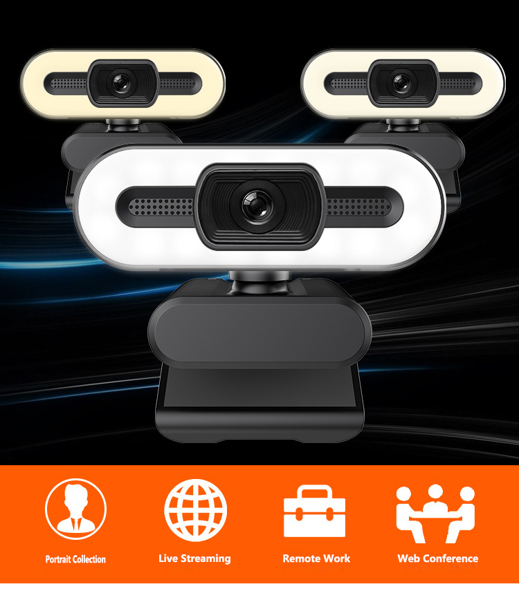 C35 Kolitt Video Chat Webcam 4K 2K For Zoom Skype Video App