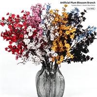 Bouquet d'artificiels en soie souple pour décoration de mariage et de maison, idéal pour la Saint-Valentin et la Fête des Mères - Vente en gros