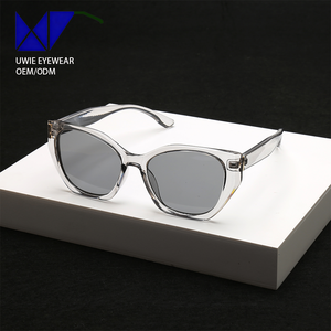 Occhiali da Sole Unisex Cat Eye UV400 con Montatura Completa Sfumata Marrone Rosa Nero Misura 68-18-138 Vendita all'Ingrosso - Product Image 3