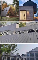 Panneaux sandwich en aluminium composite isolés sur mesure pour la préservation de la chaleur, destinés aux toitures et façades d'hôtels