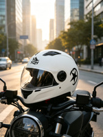 Nouveau demi-casque multicolore en PP ABS pour trottinette électrique et vélo, visière réglable, unisexe, utilisation quatre saisons