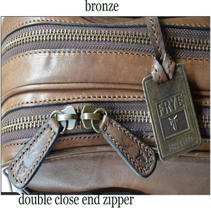 Nhà Máy hengda tùy chỉnh hai cách dây kéo bằng đồng chất lượng tốt nhất dây kéo kim loại dây kéo đôi #10 - Product Image 6