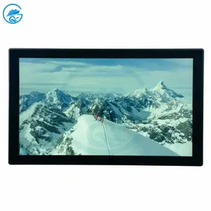 21.5 inch capacitive aluminum bezel tft monitor with touch